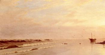 William Trost Richards : On the Shore